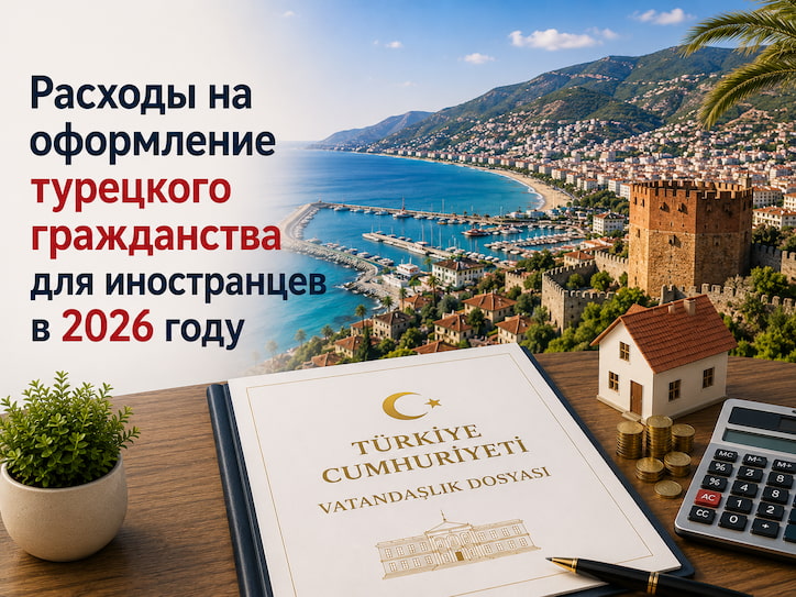 Расходы на оформление турецкого гражданства для иностранцев в 2026 году