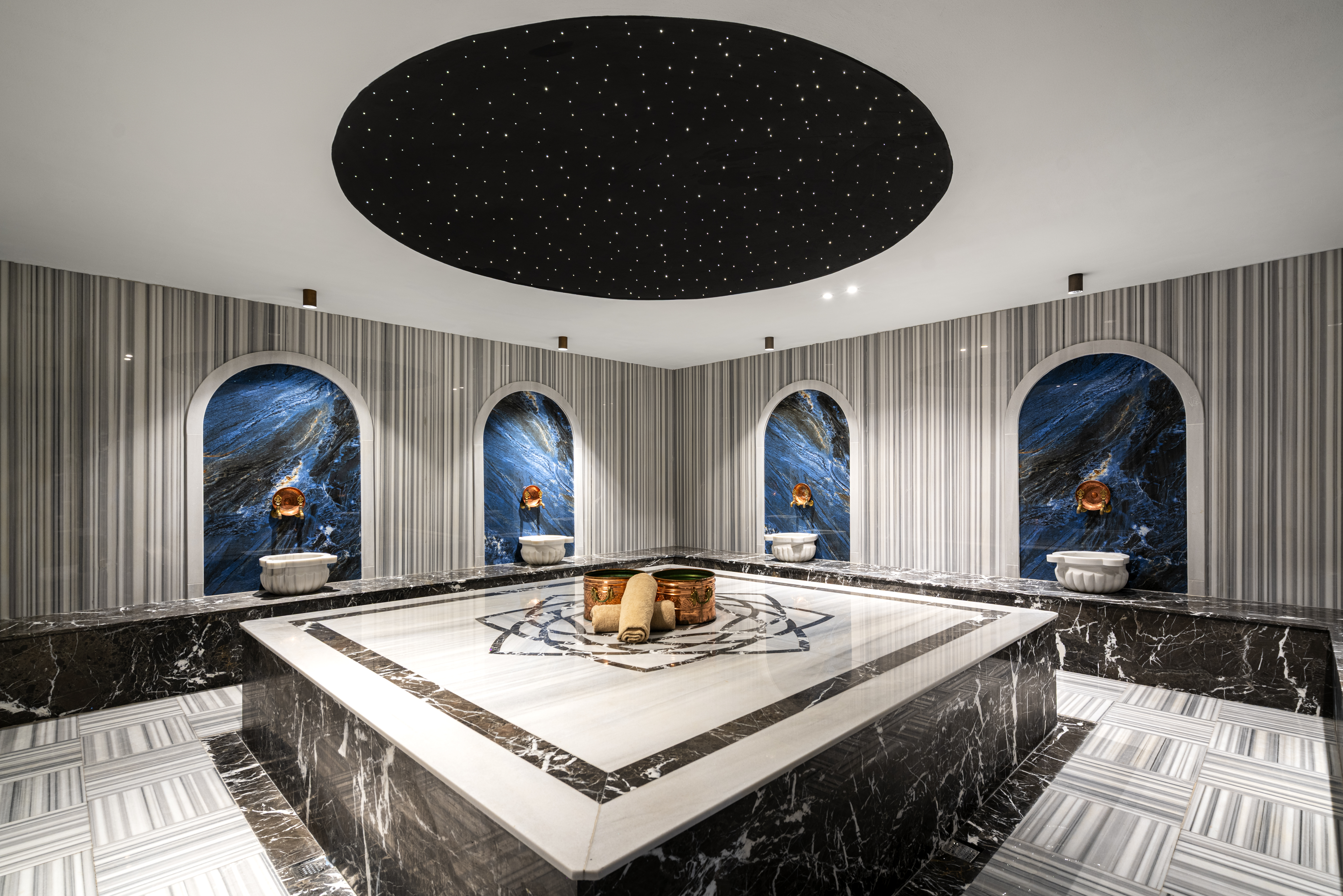 Seçkin SPA (Hamam, buhar odası, sauna, VIP SPA, masaj odası, dinlenme alanı)