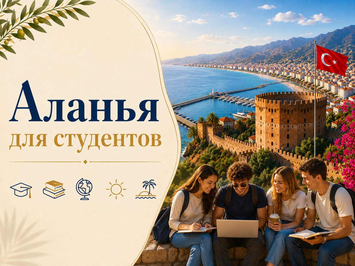 Аланья для студентов