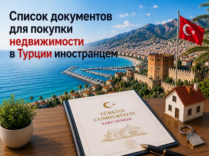 Список документов для покупки недвижимости в Турции иностранцем