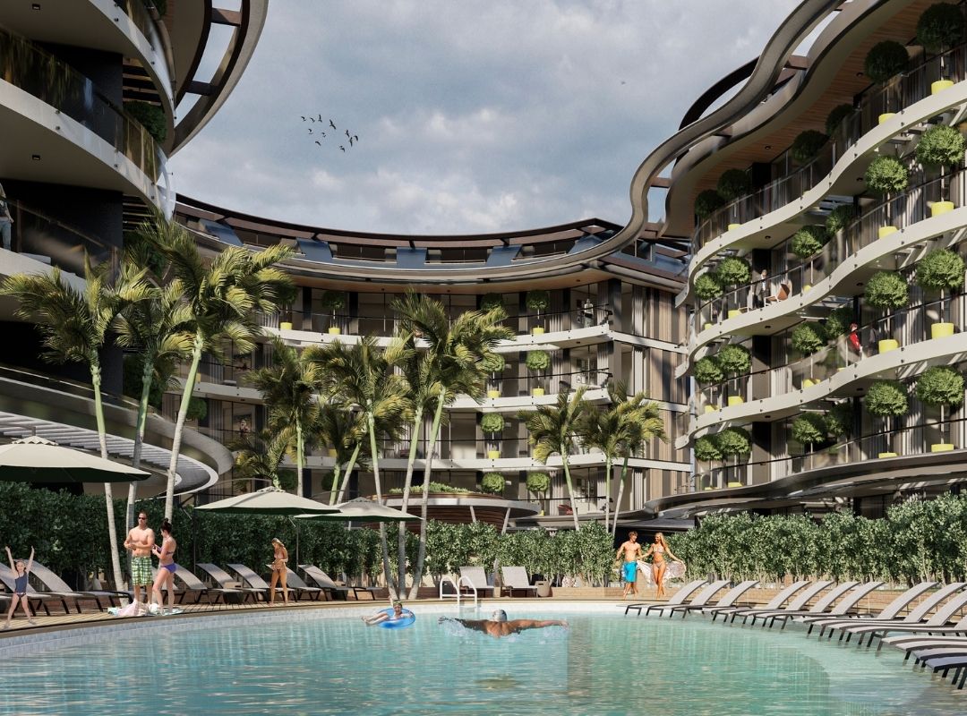 Açık yüzme havuzu