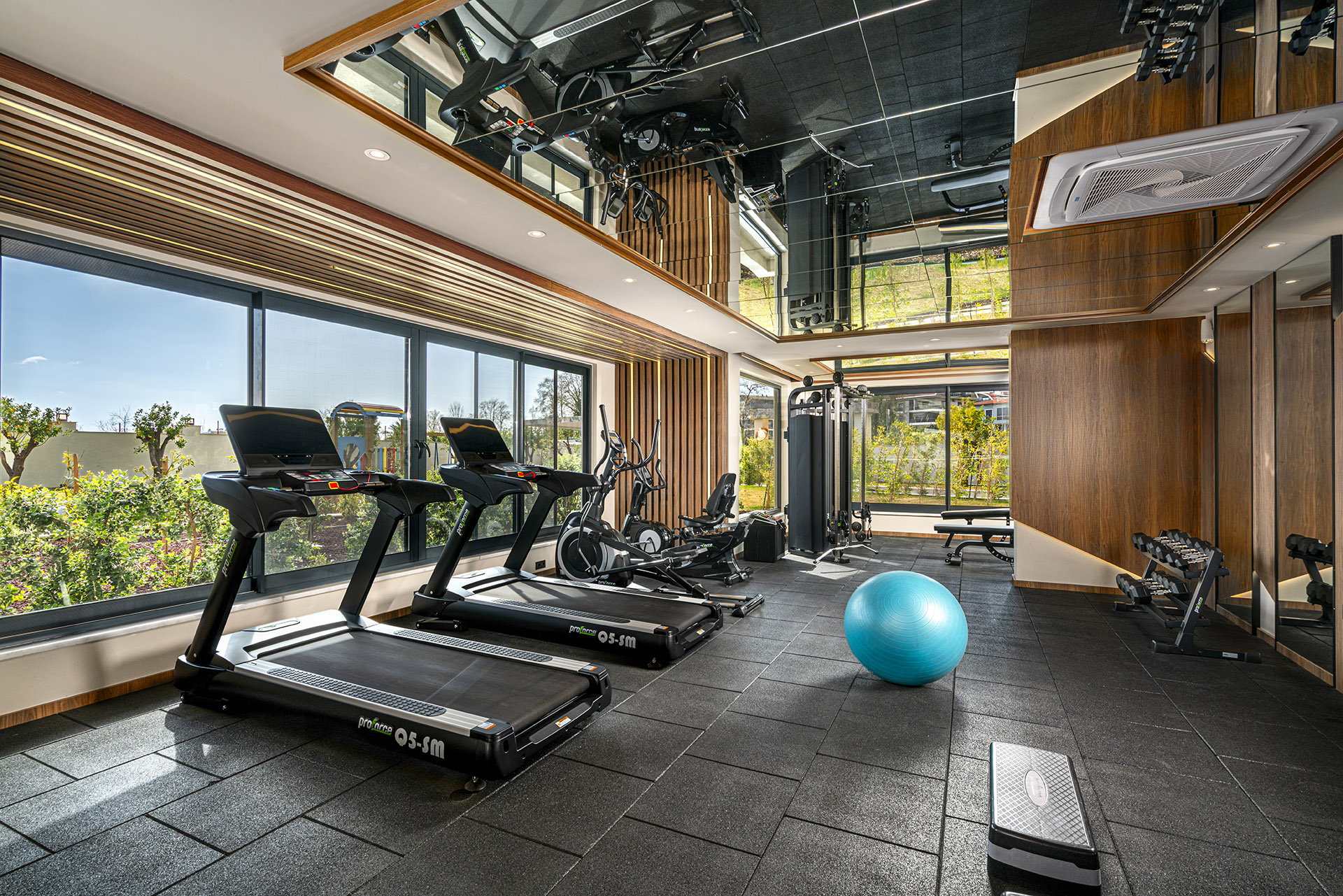 Fitnes alanı